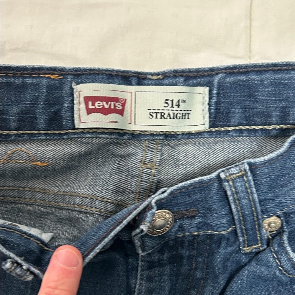 Boys Levi's 514 Straight Denim Jeans